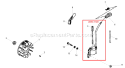 Page D Diagram and Parts List for 80192  Shindaiwa Multi-Tool