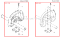 Part Location Diagram of C400000730 Shindaiwa Handle