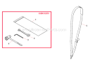 Page K Diagram and Parts List for 80280  Shindaiwa Multi-Tool