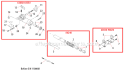 Page H Diagram and Parts List for 80280  Shindaiwa Multi-Tool
