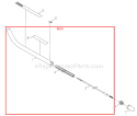 Page A Diagram and Parts List for 80544  Shindaiwa Edger