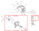 Part Location Diagram of A160001861 Shindaiwa Engine Cover