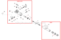Page H Diagram and Parts List for 80613  Shindaiwa Multi-Tool