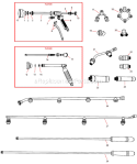 Page L Diagram and Parts List for 80770  Shindaiwa Sprayer