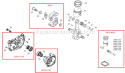Part Location Diagram of V553000080 Shindaiwa Needle Bearing