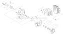 Part Location Diagram of A160002280 Shindaiwa Cover, Engine