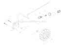 Part Location Diagram of A409000470 Shindaiwa Flywheel