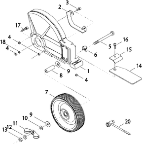 Edging Assembly Diagram and Parts List for 65010 99922203931 Shindaiwa Trimmer