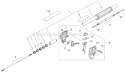 Part Location Diagram of C044000360 Shindaiwa Throttle Assembly