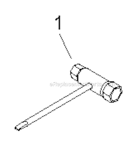 Tools Diagram and Parts List for PS344 T15513001001-T15513999999 Shindaiwa Power Broom