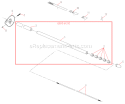 Page J Diagram and Parts List for AH230  Shindaiwa Hedge Trimmer