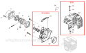 Page B Diagram and Parts List for AH231  Shindaiwa Hedge Trimmer