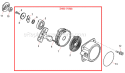 Page D Diagram and Parts List for AH231  Shindaiwa Hedge Trimmer