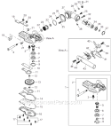 Page J Diagram and Parts List for AH242  Shindaiwa Hedge Trimmer