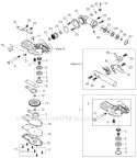 Page N Diagram and Parts List for AH2510  Shindaiwa Hedge Trimmer