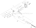 Page O Diagram and Parts List for AH2510  Shindaiwa Hedge Trimmer
