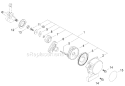 Page G Diagram and Parts List for AH2510  Shindaiwa Hedge Trimmer