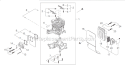 Page A Diagram and Parts List for AH254 T12612001001 - T12612999999 Shindaiwa Hedge Trimmer