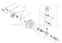 Page C Diagram and Parts List for AH254 T12612001001 - T12612999999 Shindaiwa Hedge Trimmer