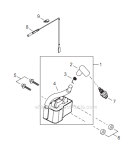 Part Location Diagram of V475005160 Shindaiwa Sleeve, Insulator