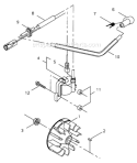Page D Diagram and Parts List for AHS231  Shindaiwa Hedge Trimmer
