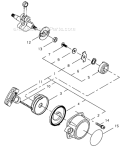 Page E Diagram and Parts List for AHS231  Shindaiwa Hedge Trimmer