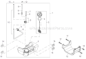 Page F Diagram and Parts List for AHS242  Shindaiwa Hedge Trimmer