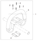Page N Diagram and Parts List for AHS2510  Shindaiwa Hedge Trimmer