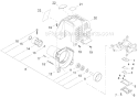 Page C Diagram and Parts List for AHS2510  Shindaiwa Hedge Trimmer