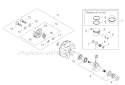 Page D Diagram and Parts List for AHS2510  Shindaiwa Hedge Trimmer