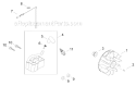 Page H Diagram and Parts List for AHS2510  Shindaiwa Hedge Trimmer