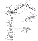 Page M Diagram and Parts List for AHS254 T12312001001 - T12312999999 Shindaiwa Hedge Trimmer