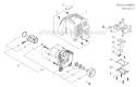 Page B Diagram and Parts List for AHS254 T12312001001 - T12312999999 Shindaiwa Hedge Trimmer