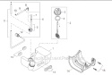 Page H Diagram and Parts List for AHS254 T12312001001 - T12312999999 Shindaiwa Hedge Trimmer