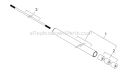 Page K Diagram and Parts List for AHS254 T12411001001 - T12411999999 Shindaiwa Hedge Trimmer