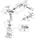 Page M Diagram and Parts List for AHS254 T12411001001 - T12411999999 Shindaiwa Hedge Trimmer