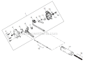 Page N Diagram and Parts List for AHS254 T12411001001 - T12411999999 Shindaiwa Hedge Trimmer