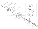 Page C Diagram and Parts List for AHS254 T12411001001 - T12411999999 Shindaiwa Hedge Trimmer