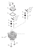 Page D Diagram and Parts List for AHS254 T12411001001 - T12411999999 Shindaiwa Hedge Trimmer