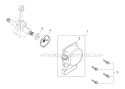 Page G Diagram and Parts List for AHS254 T12411001001 - T12411999999 Shindaiwa Hedge Trimmer