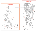 Page L Diagram and Parts List for B450  Shindaiwa Brush Cutter