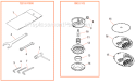 Page M Diagram and Parts List for B450  Shindaiwa Brush Cutter