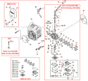 Part Location Diagram of 12438012710 Shindaiwa Primer-pump