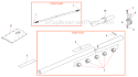 Page H Diagram and Parts List for B450  Shindaiwa Brush Cutter