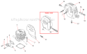 Page A Diagram and Parts List for B45INTL  Shindaiwa Brush Cutter