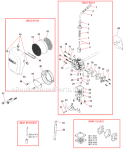 Page M Diagram and Parts List for B45INTL  Shindaiwa Brush Cutter