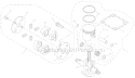 Page B Diagram and Parts List for B45LA  Shindaiwa Brush Cutter