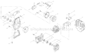 Page C Diagram and Parts List for B45LA  Shindaiwa Brush Cutter