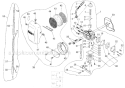 Page F Diagram and Parts List for B45LA  Shindaiwa Brush Cutter