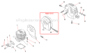Part Location Diagram of A320000740 Shindaiwa Muffler Cover